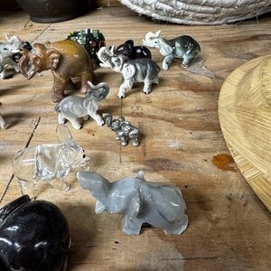 Assorted Elephant Figurines